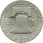 Preview: USA 1/2 Dollar 1962 o. Mzz. - Franklin